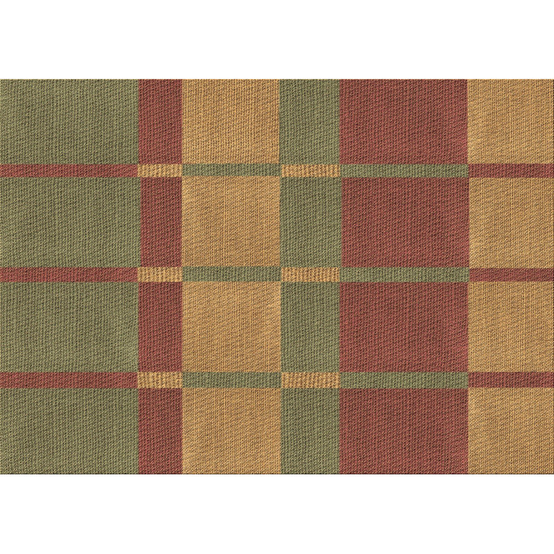 Tapis 100% à motifs lavables à la machine 2989, Rectangle 4 pi x 6 pi