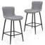 Ensemble de 2 tabourets de comptoir (sans la table)-834072589
