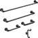 Delta Saylor Wall Mounted 24" Towel Bar in Matte Black