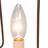 Mid-Century Modern 6-Light Candle Style Drum Chandelier-390347767