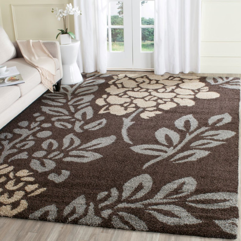 Denver Floral Area Rug, Rectangle 160 x 229 cm