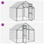 Cage à oiseaux 71,46 po x 87,01 po x 68,31 po vidaXL-129917524-129917525