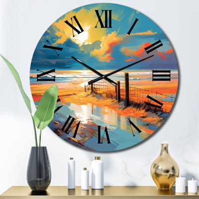 Metal Wall Clock