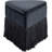 Keyia Velvet Ottoman / Stool-840412616
