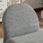 Fauteuil d'appoint rembourré avec repose-pieds Modern Chenille-642965691
