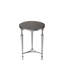 Ciara Round Glass 16.25" Side Table-1189137457