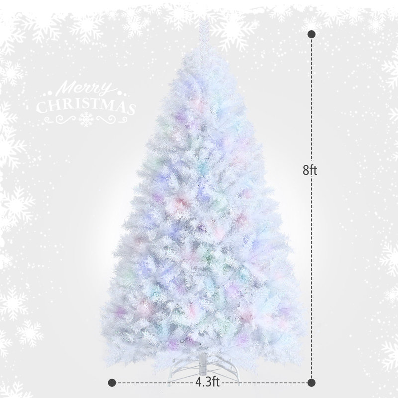 Arbre de Noël pin blanc 8 pi H 8 pi