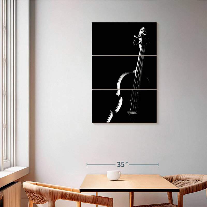 Abarca Violin Light Silhouette, 57" H x 36" W