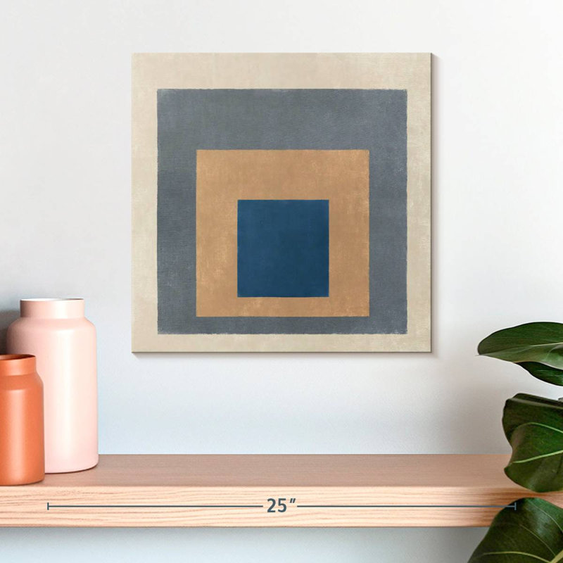 Cool Square Layers, 16" H x 16" W