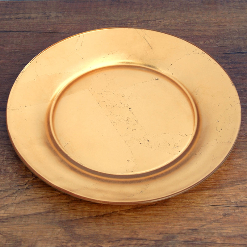 Lenoir 10.5" Dinner Plate, Gold