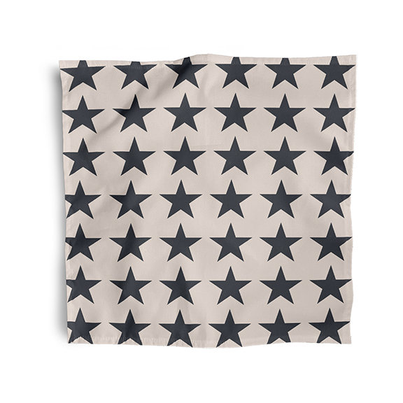 Serviette Wrand, Bleu