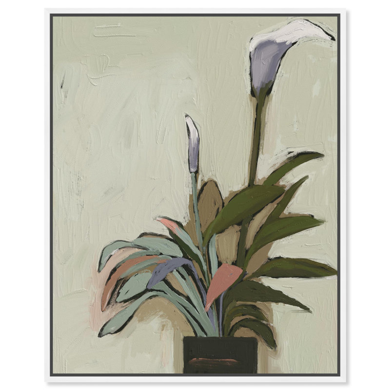 "Natural Arrangement", impression sur toile par Notoriart, H 20 po x l 24 po, Structure noire