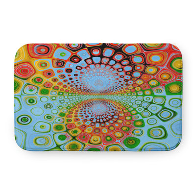 Napperon Phychedelic Swirls