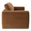 Dominika - Modern Brown Velvet Sofa