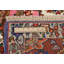 Tapis oriental rouge 4 x 5 One-of-a-Kind Tribal