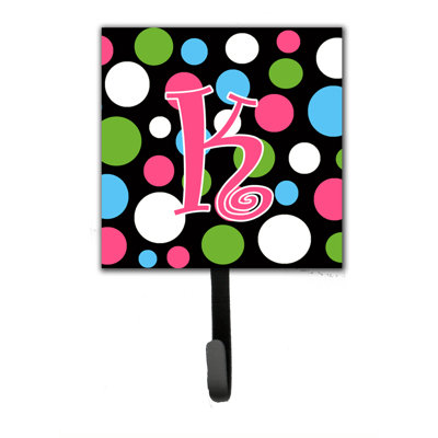 Crochet mural polkadot monogramme