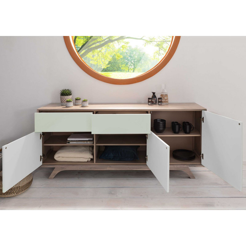Tromso 185cm Solid Wood Sideboard