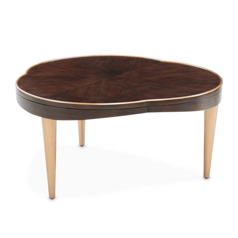 Table basse Camellia Field - Pacane chaude