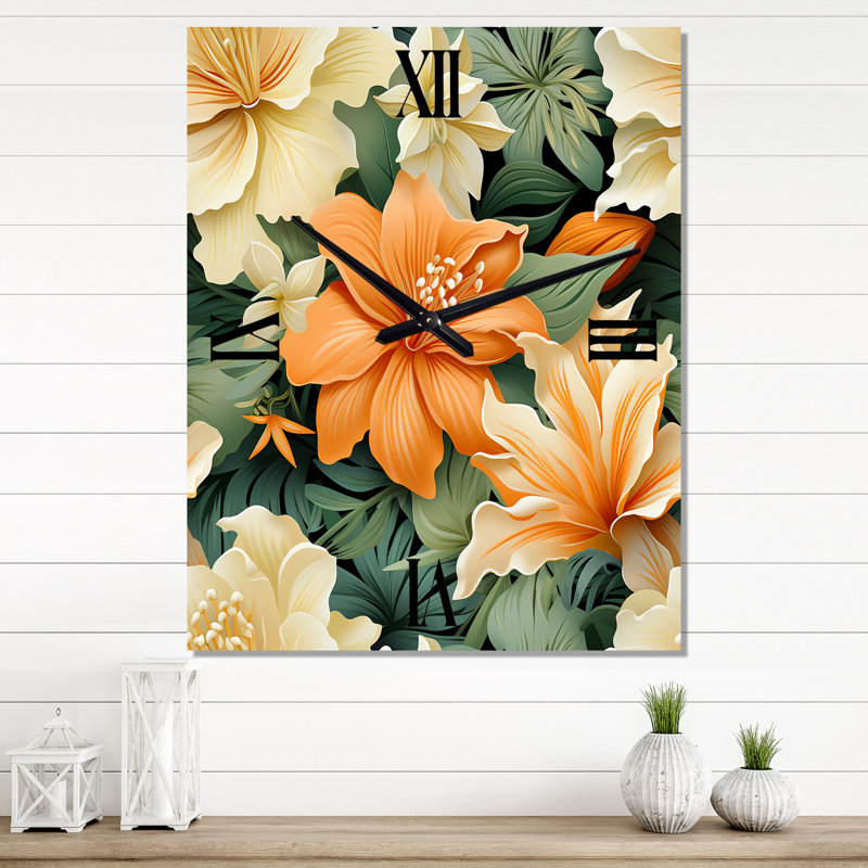 Horloge murale moderne Jasontyler, Grand