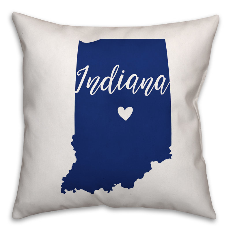 Coussin décoratif indiana, 16 po x 1 po