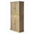 72 Inch Kitchen Pantry Cabinet, Rattan Door Farmhouse Storage Cabinet with a Large Drawer, Freestanding Wooden Kitchen Cupboard with Adjustable Shelves for Dining Room, Hallway