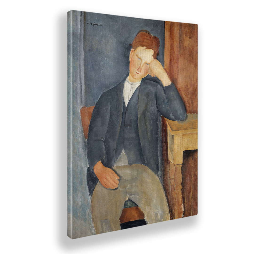 Leinwandbild Der Lehrling von Amedeo Modigliani