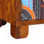 3 Pair Solid Wood Shoe Storage Cabinet