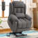 Lay Flat Sleeping Dual Motor Lift Recliners for Elderly with Heat and Massage