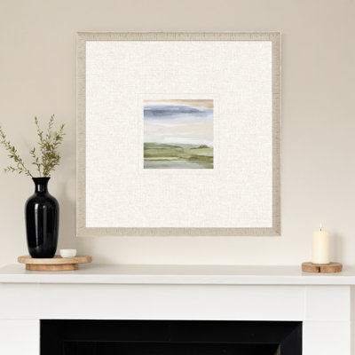 Wild Escape I, reproduction d'art encadrée blanche