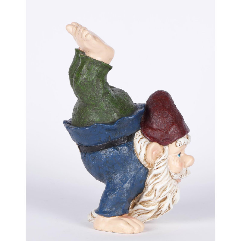 Gnome Doing Handstand