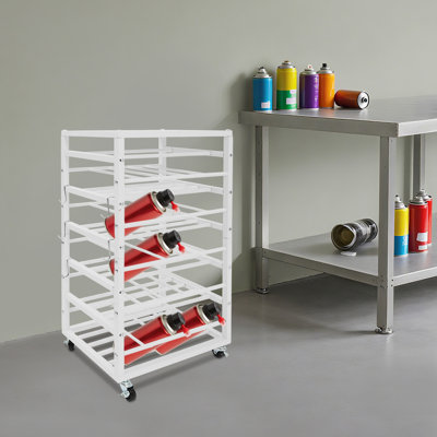 Support de rangement de peinture, chariot de rangement de peinture, organisateur de bouteille de peinture