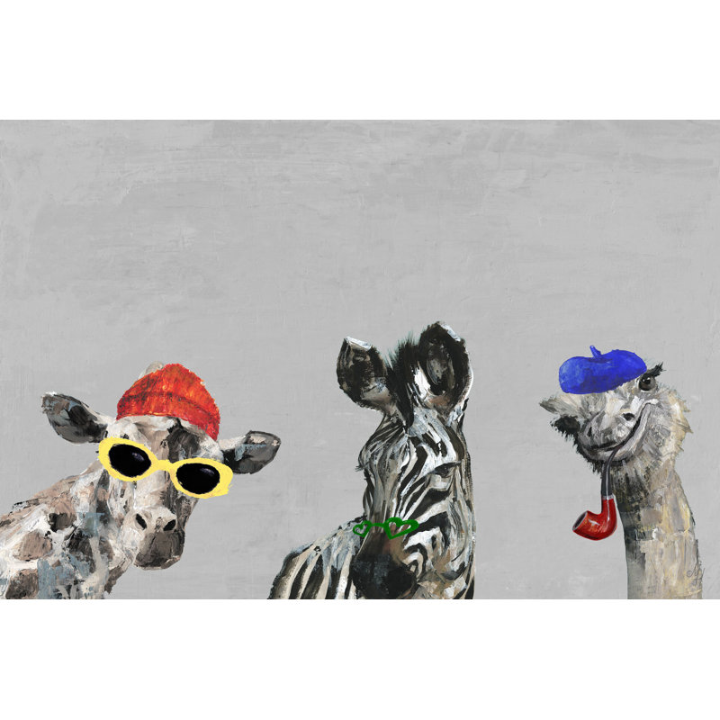Ameriah Alandrea Happening Bunch IV Canvas Art, 8" H x 12" W x 1.5" D