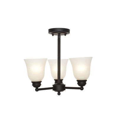 Pirro Glass Semi Flush Mount