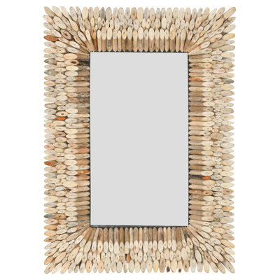 Authentic Natural Wood Mirror