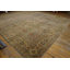 Tapis antique à large motif géométrique noué à motif turc Sivas