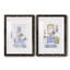 «Sketchy Bath I», ensemble de 2 peintures-130973105-130973106