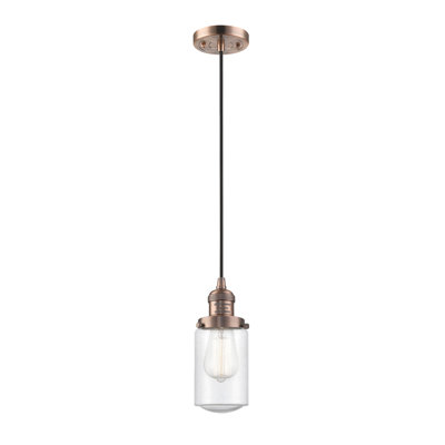 Luminaire suspendu 1 lumières scolaire single Saroyan