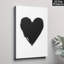 Impression sur toile Modern Modern Heart minimaliste - Urban Studio-1373299492