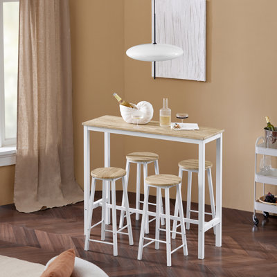 Caelab 120 cm Iron Mini Bar Cabinet