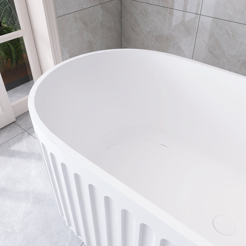 Baignoire de trempage autoportante 67 po