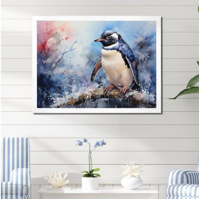 " Snowy Penguin Wonders "