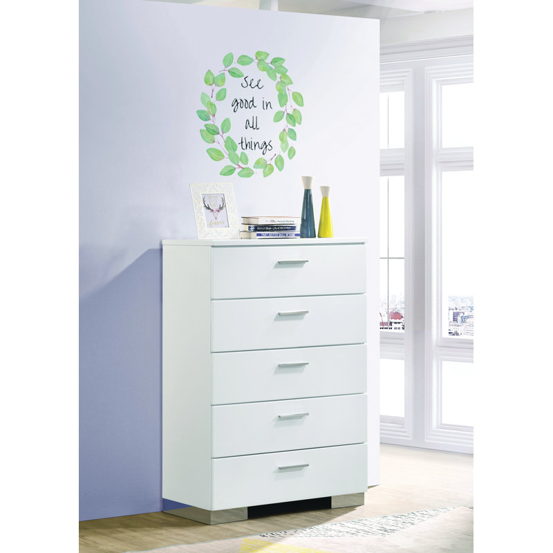 Ensemble de chambre à coucher 5 pièces standard rembourré Acampo