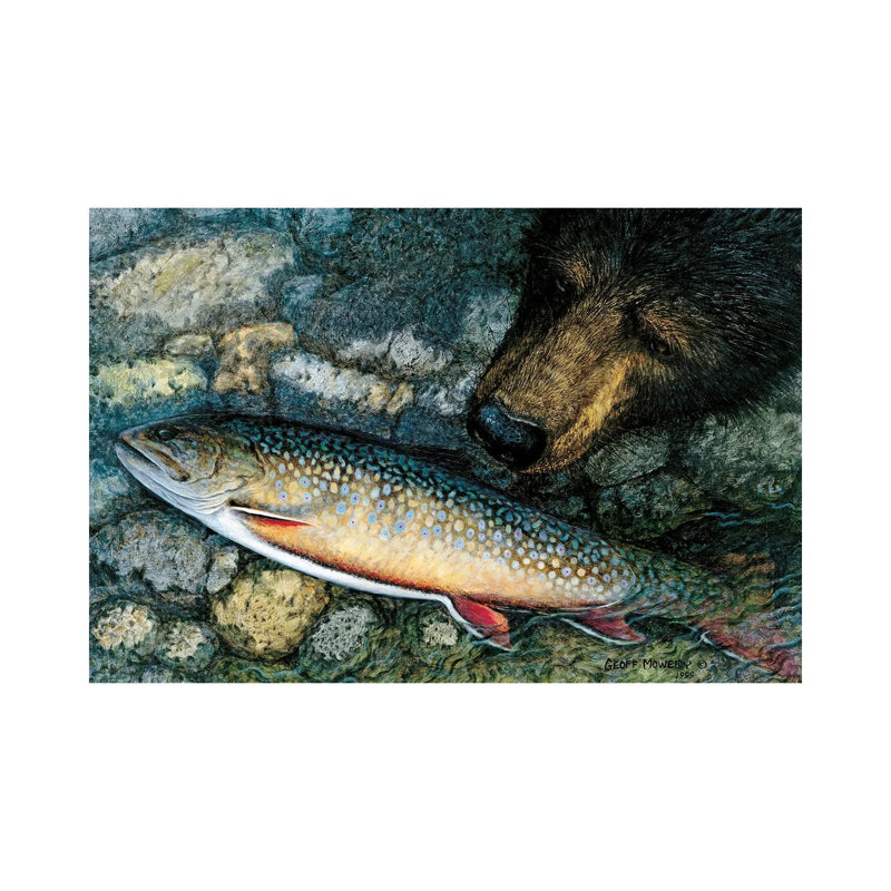 River's Edge by Geoff Mowery - No Frame Gallery-Wrapped Canvas Giclée on Canvas, 30.48cm H x 45.72cm W