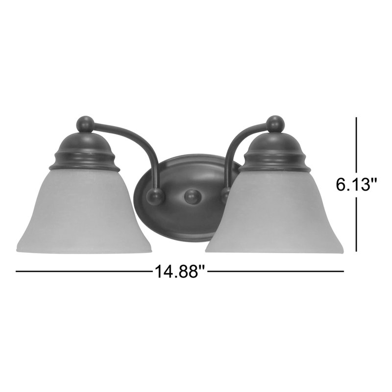 Charmaine 2 - Light Dimmable Vanity Light, 100 Watt