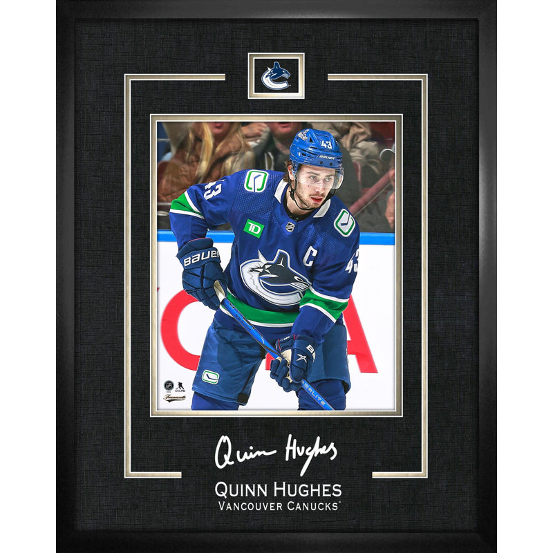 Cadre Canucks Quinn Hughes 16 x 20