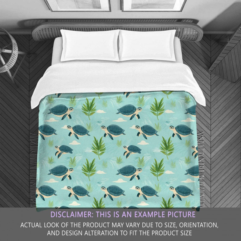 Turtle Bedding, Queen Comforter