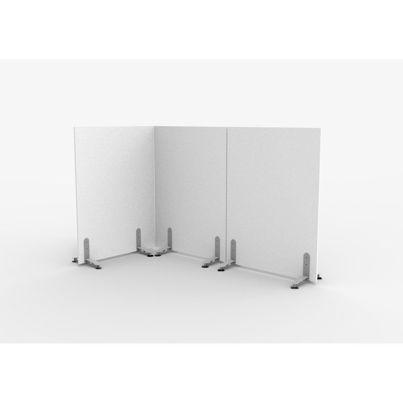 Alvis White Office Partitions
