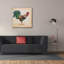 «Rooster-h» par Jean Plout, art mural sur toile-617911181