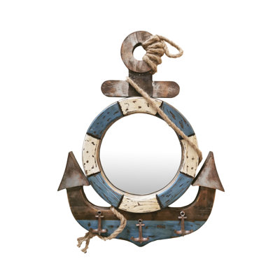 Shanksville Wood Wall Mirror