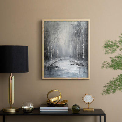LANDSCAPES Series LXXXVII Framed Print - Solid Wood